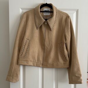 Princess Polly faux suede jacket